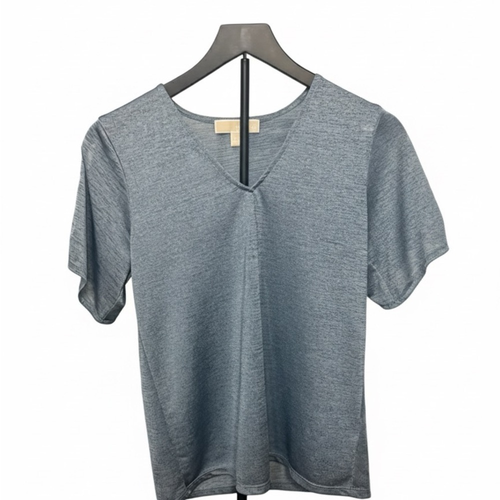 Michael Kors Heather Gray Short Sleeve Tee